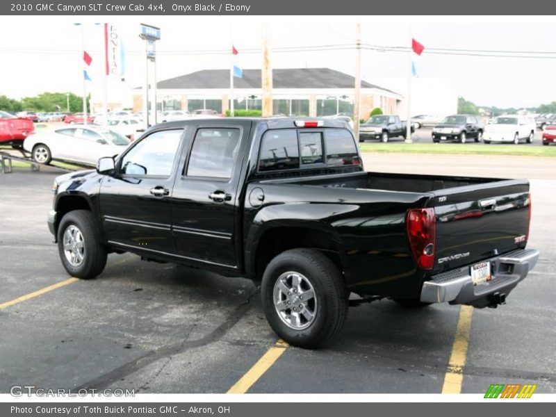 Onyx Black / Ebony 2010 GMC Canyon SLT Crew Cab 4x4