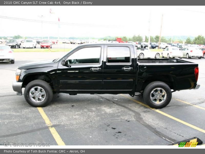 Onyx Black / Ebony 2010 GMC Canyon SLT Crew Cab 4x4