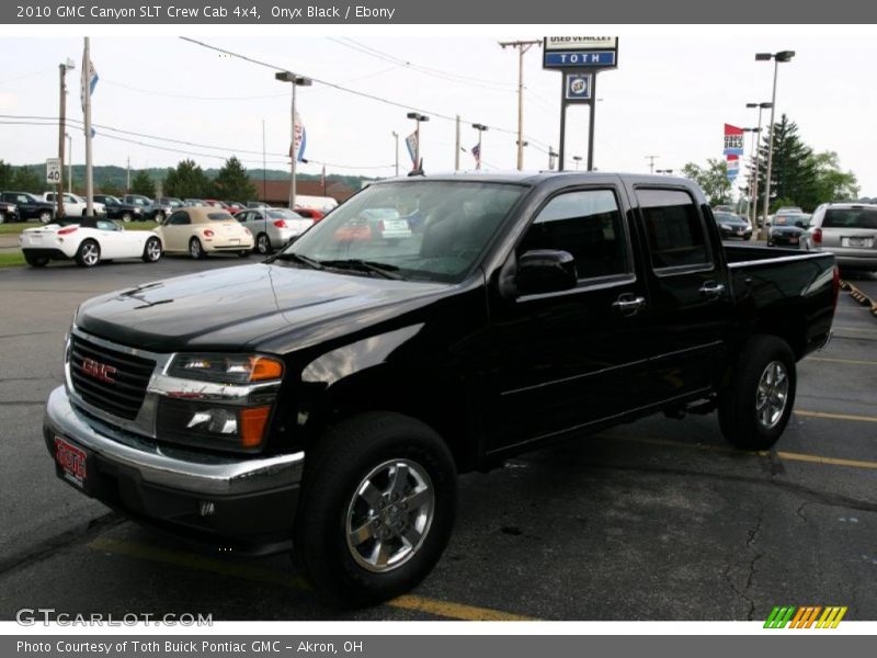 Onyx Black / Ebony 2010 GMC Canyon SLT Crew Cab 4x4