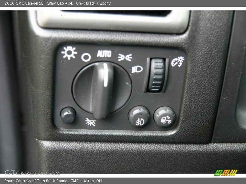 Onyx Black / Ebony 2010 GMC Canyon SLT Crew Cab 4x4
