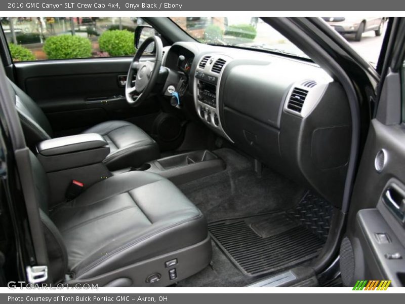 Onyx Black / Ebony 2010 GMC Canyon SLT Crew Cab 4x4