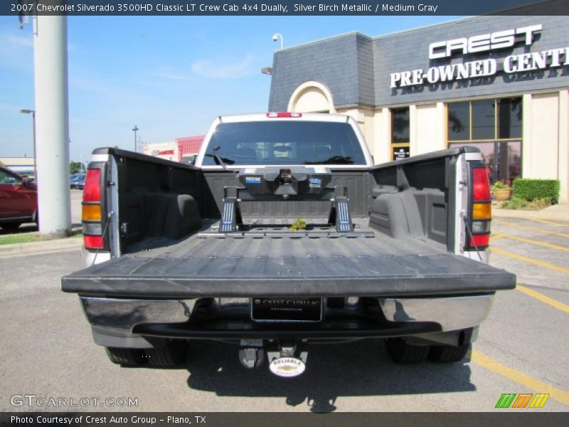 Silver Birch Metallic / Medium Gray 2007 Chevrolet Silverado 3500HD Classic LT Crew Cab 4x4 Dually