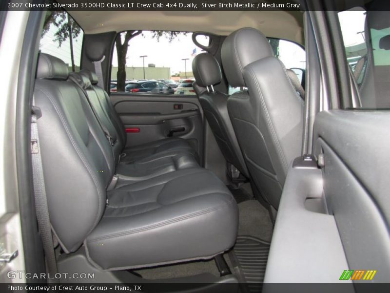 Silver Birch Metallic / Medium Gray 2007 Chevrolet Silverado 3500HD Classic LT Crew Cab 4x4 Dually