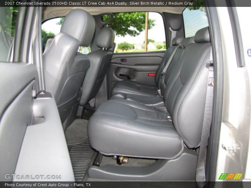 Silver Birch Metallic / Medium Gray 2007 Chevrolet Silverado 3500HD Classic LT Crew Cab 4x4 Dually