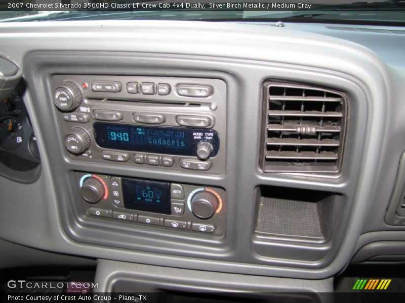 Silver Birch Metallic / Medium Gray 2007 Chevrolet Silverado 3500HD Classic LT Crew Cab 4x4 Dually