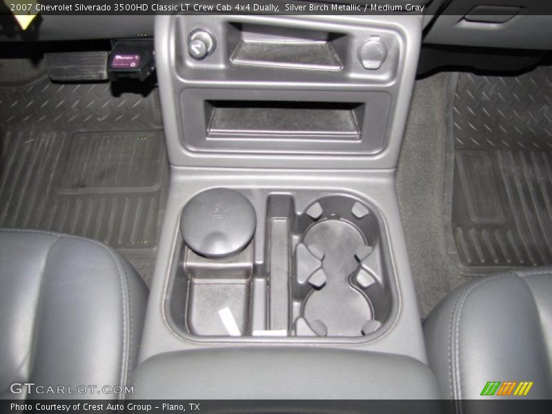 Silver Birch Metallic / Medium Gray 2007 Chevrolet Silverado 3500HD Classic LT Crew Cab 4x4 Dually