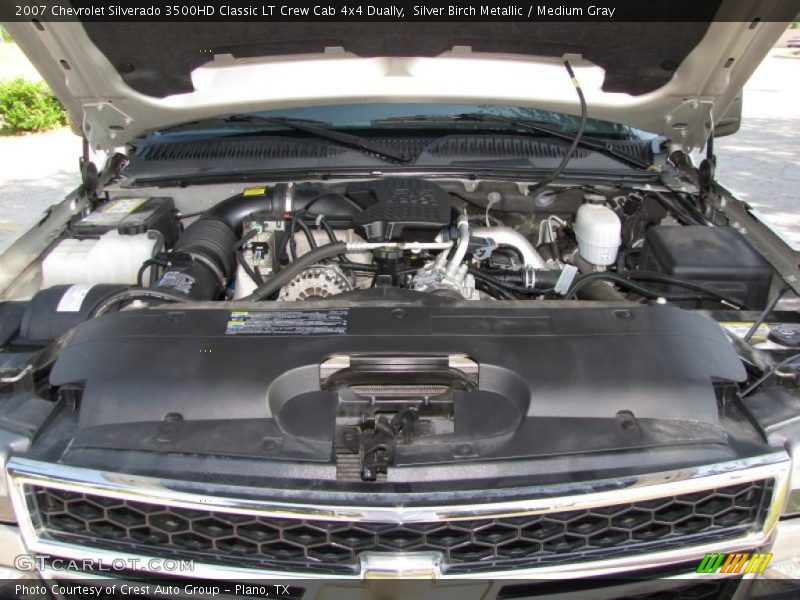 Silver Birch Metallic / Medium Gray 2007 Chevrolet Silverado 3500HD Classic LT Crew Cab 4x4 Dually