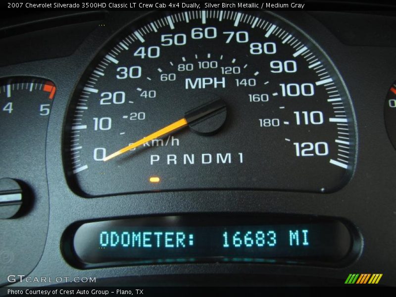 Silver Birch Metallic / Medium Gray 2007 Chevrolet Silverado 3500HD Classic LT Crew Cab 4x4 Dually