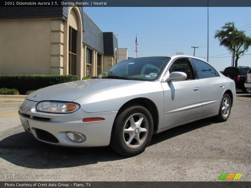 Sterling Metallic / Neutral 2001 Oldsmobile Aurora 3.5
