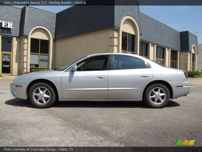 Sterling Metallic / Neutral 2001 Oldsmobile Aurora 3.5