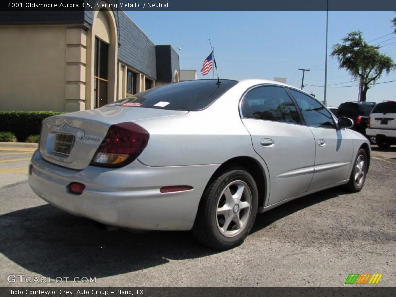 Sterling Metallic / Neutral 2001 Oldsmobile Aurora 3.5