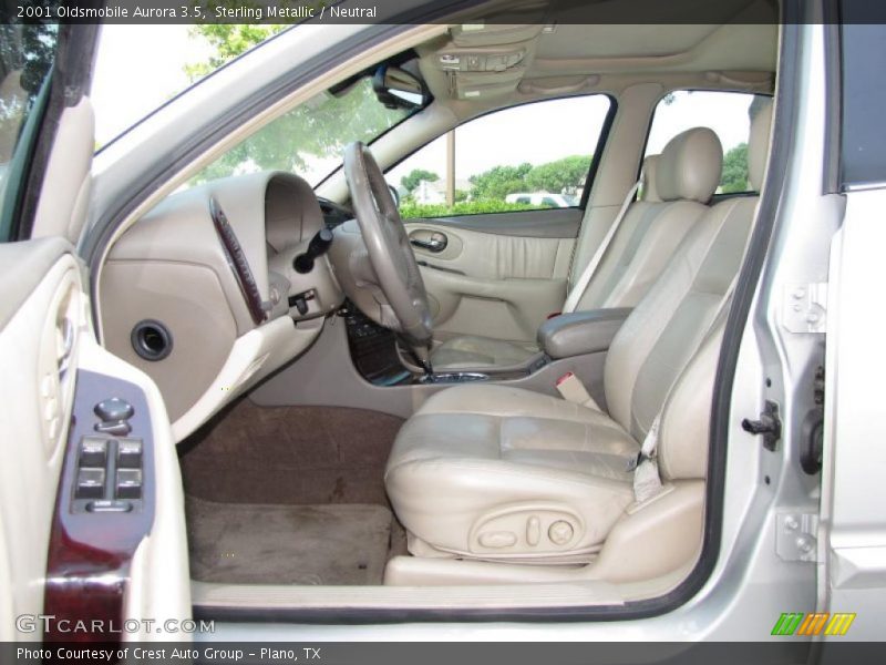 Sterling Metallic / Neutral 2001 Oldsmobile Aurora 3.5