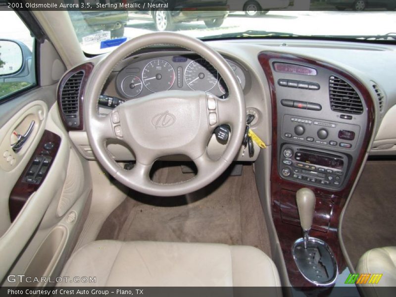 Sterling Metallic / Neutral 2001 Oldsmobile Aurora 3.5