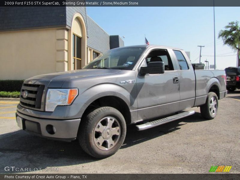 Sterling Grey Metallic / Stone/Medium Stone 2009 Ford F150 STX SuperCab