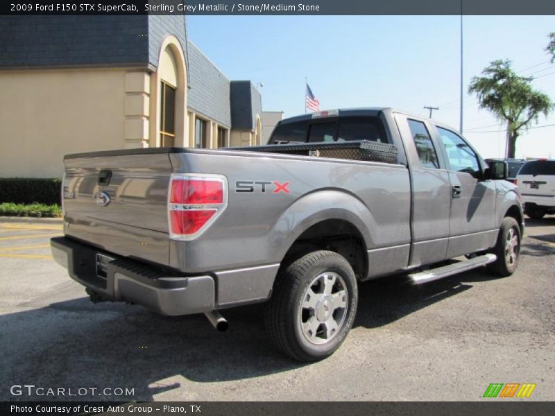 Sterling Grey Metallic / Stone/Medium Stone 2009 Ford F150 STX SuperCab