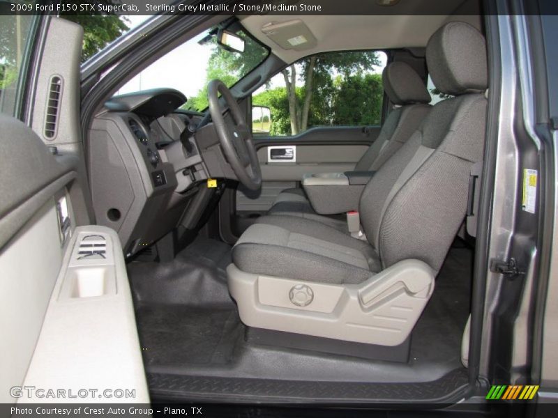 Sterling Grey Metallic / Stone/Medium Stone 2009 Ford F150 STX SuperCab