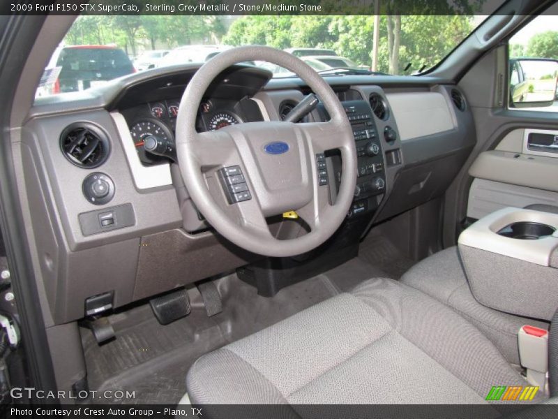 Sterling Grey Metallic / Stone/Medium Stone 2009 Ford F150 STX SuperCab