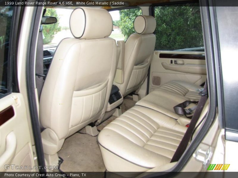 White Gold Metallic / Saddle 1999 Land Rover Range Rover 4.6 HSE