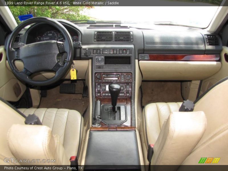 White Gold Metallic / Saddle 1999 Land Rover Range Rover 4.6 HSE