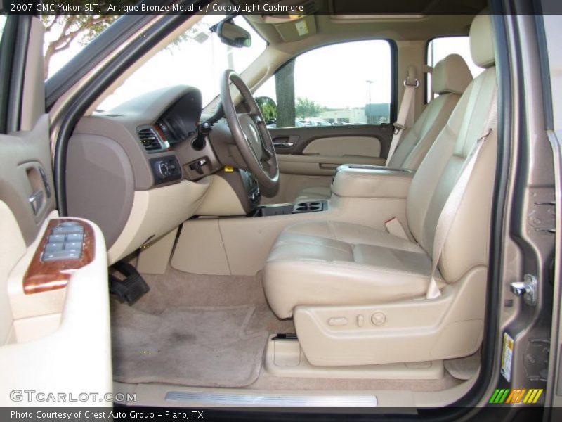 Antique Bronze Metallic / Cocoa/Light Cashmere 2007 GMC Yukon SLT