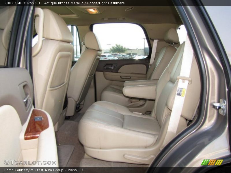Antique Bronze Metallic / Cocoa/Light Cashmere 2007 GMC Yukon SLT
