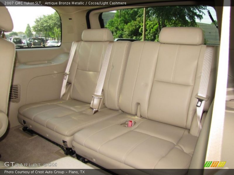 Antique Bronze Metallic / Cocoa/Light Cashmere 2007 GMC Yukon SLT