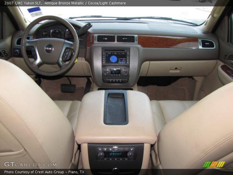 Antique Bronze Metallic / Cocoa/Light Cashmere 2007 GMC Yukon SLT