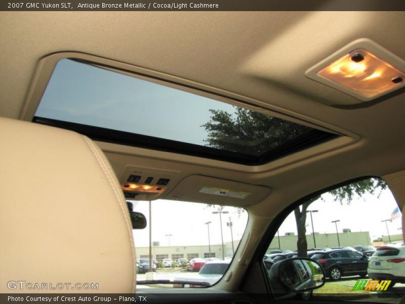 Antique Bronze Metallic / Cocoa/Light Cashmere 2007 GMC Yukon SLT