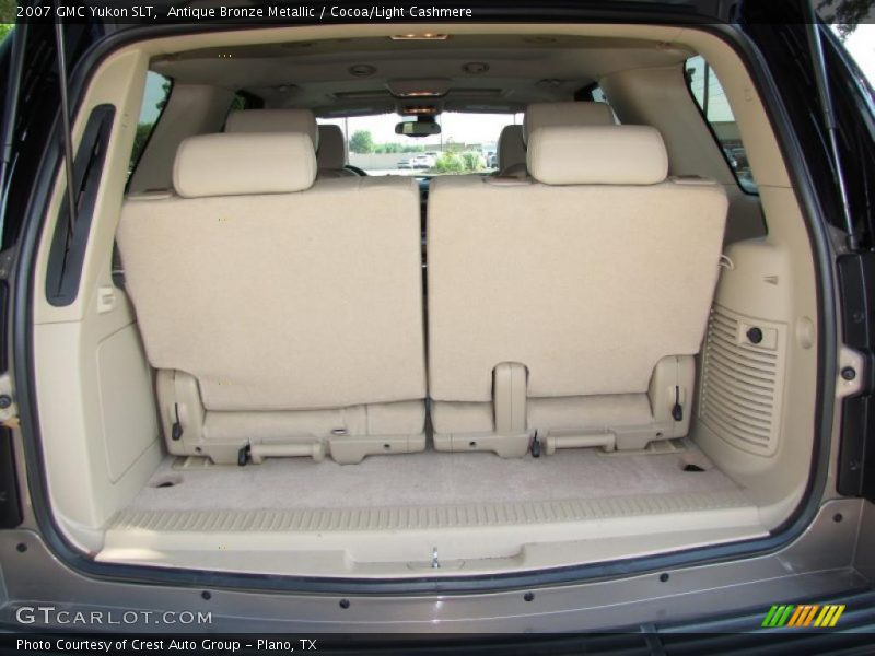 Antique Bronze Metallic / Cocoa/Light Cashmere 2007 GMC Yukon SLT