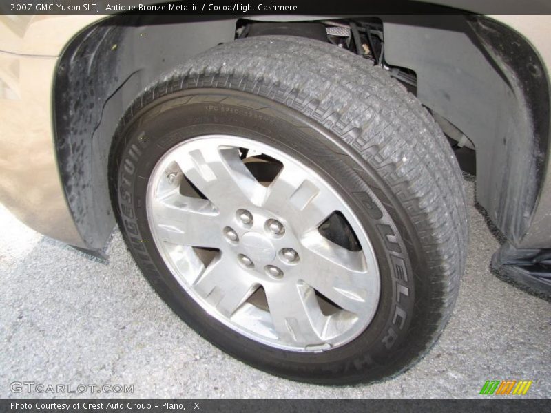 Antique Bronze Metallic / Cocoa/Light Cashmere 2007 GMC Yukon SLT