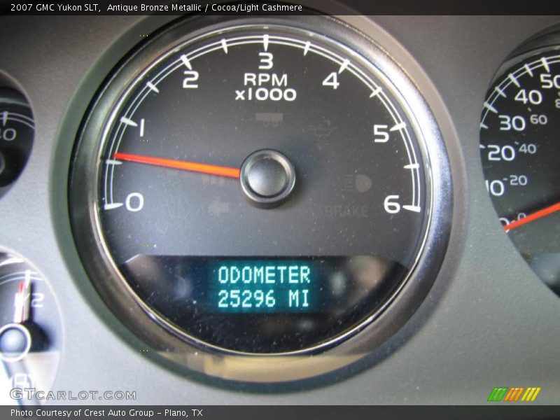 Antique Bronze Metallic / Cocoa/Light Cashmere 2007 GMC Yukon SLT