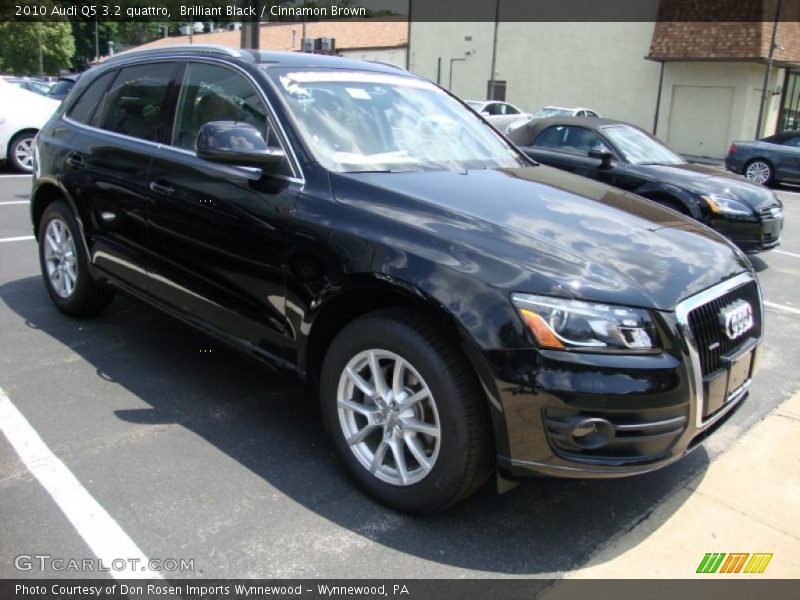 Brilliant Black / Cinnamon Brown 2010 Audi Q5 3.2 quattro