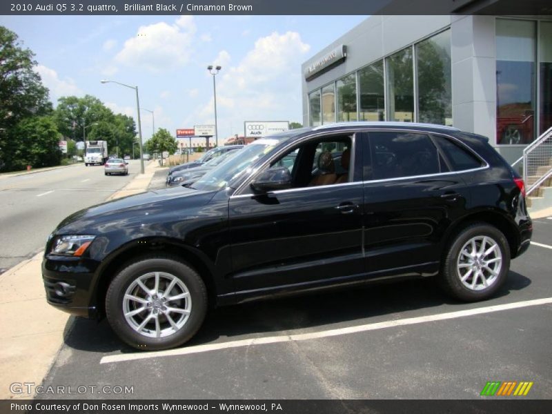 Brilliant Black / Cinnamon Brown 2010 Audi Q5 3.2 quattro