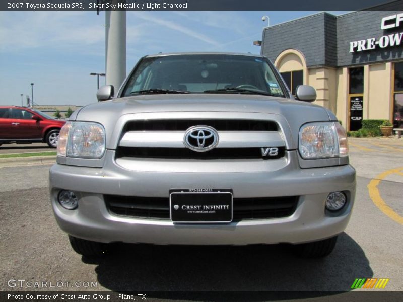 Silver Sky Metallic / Light Charcoal 2007 Toyota Sequoia SR5