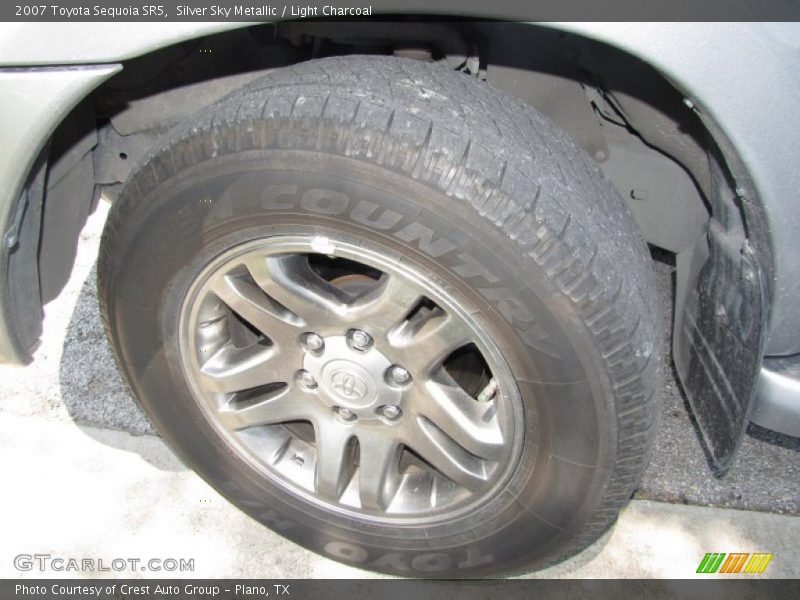 Silver Sky Metallic / Light Charcoal 2007 Toyota Sequoia SR5