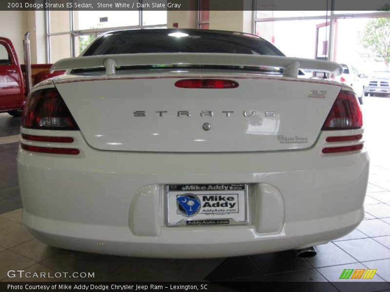 Stone White / Dark Slate Gray 2001 Dodge Stratus ES Sedan
