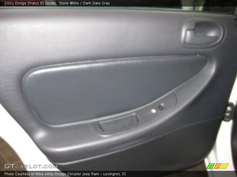Stone White / Dark Slate Gray 2001 Dodge Stratus ES Sedan