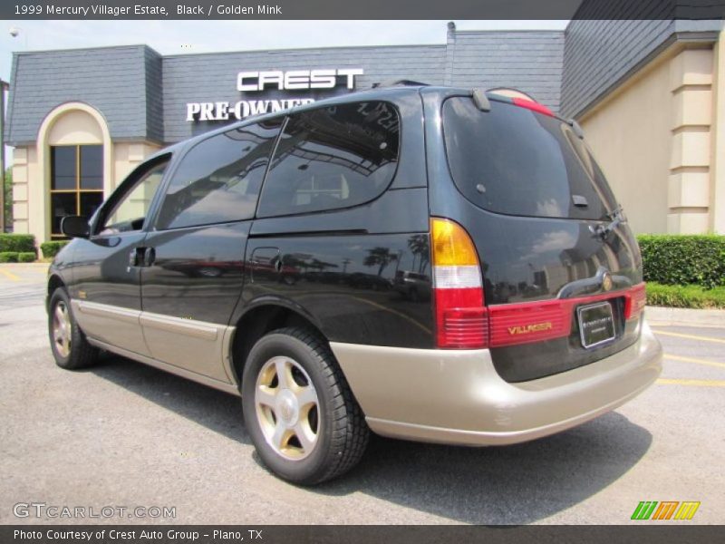 Black / Golden Mink 1999 Mercury Villager Estate
