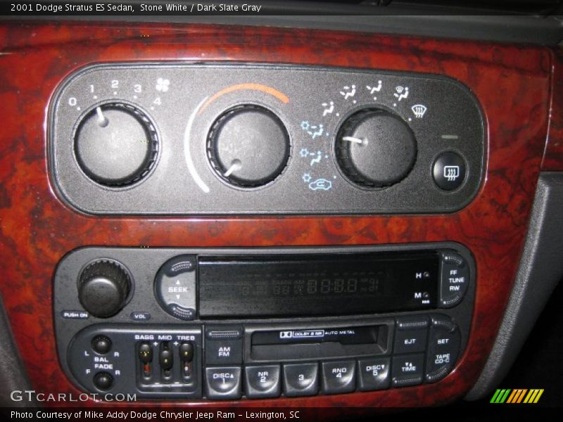 Stone White / Dark Slate Gray 2001 Dodge Stratus ES Sedan