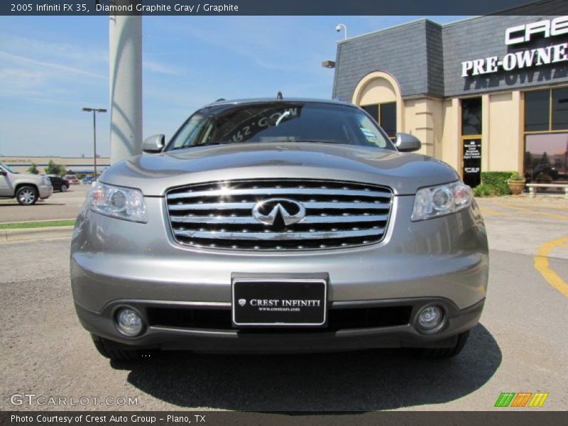 Diamond Graphite Gray / Graphite 2005 Infiniti FX 35