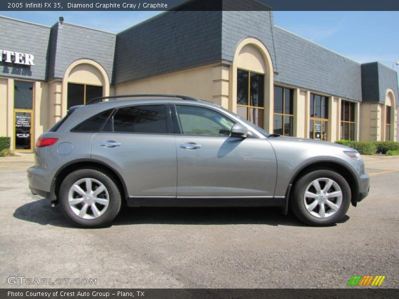 Diamond Graphite Gray / Graphite 2005 Infiniti FX 35