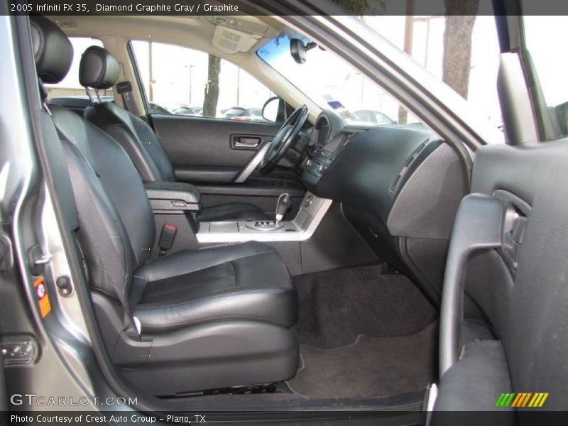 Diamond Graphite Gray / Graphite 2005 Infiniti FX 35