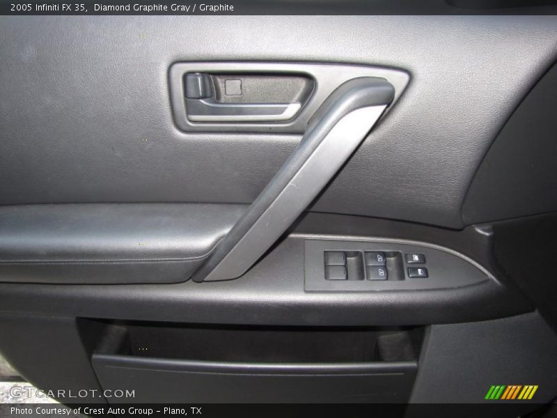 Diamond Graphite Gray / Graphite 2005 Infiniti FX 35