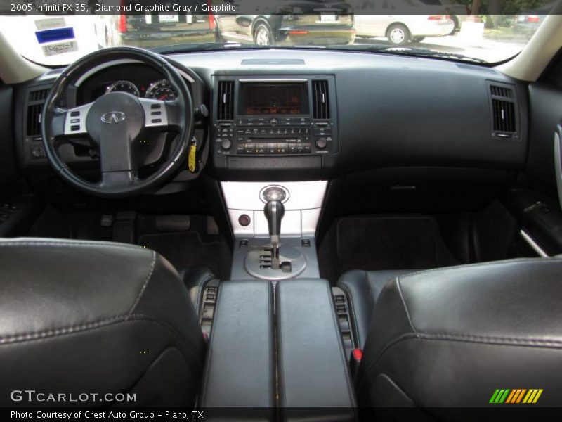 Diamond Graphite Gray / Graphite 2005 Infiniti FX 35