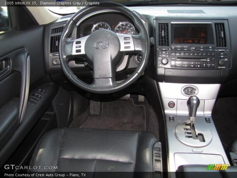 Diamond Graphite Gray / Graphite 2005 Infiniti FX 35