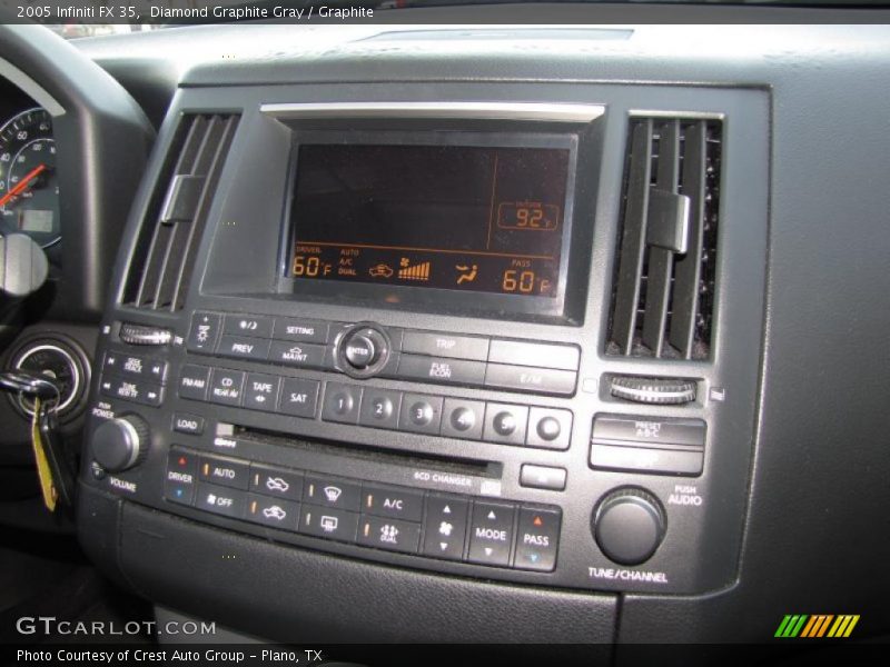 Diamond Graphite Gray / Graphite 2005 Infiniti FX 35