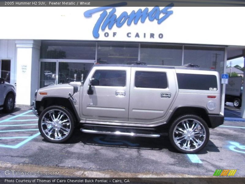 Pewter Metallic / Wheat 2005 Hummer H2 SUV