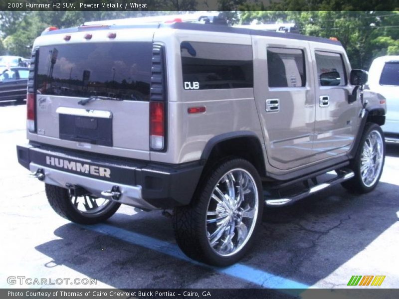 Pewter Metallic / Wheat 2005 Hummer H2 SUV