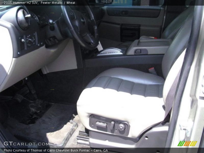 Pewter Metallic / Wheat 2005 Hummer H2 SUV