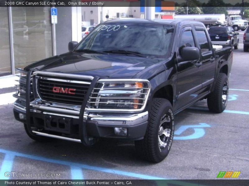 Onyx Black / Ebony 2008 GMC Canyon SLE Crew Cab